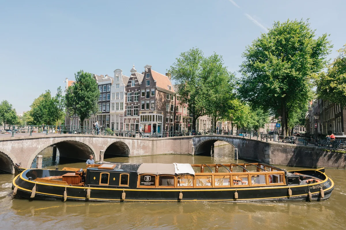 Canal boat Bota Fogo Amsterdam