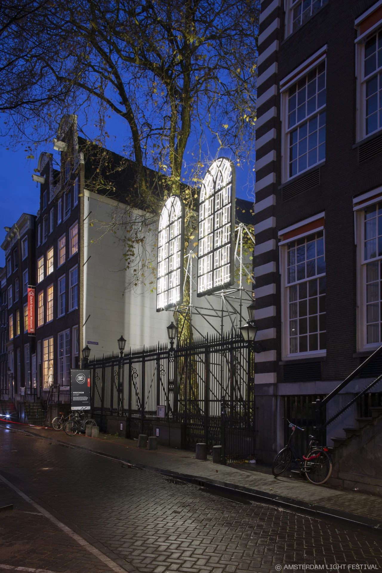 Windows – Lynne Leegte, Amsterdam Light Festival editie 14