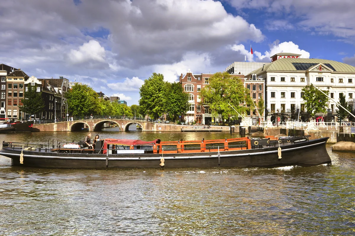 Canal boat Anna Maria Amsterdam