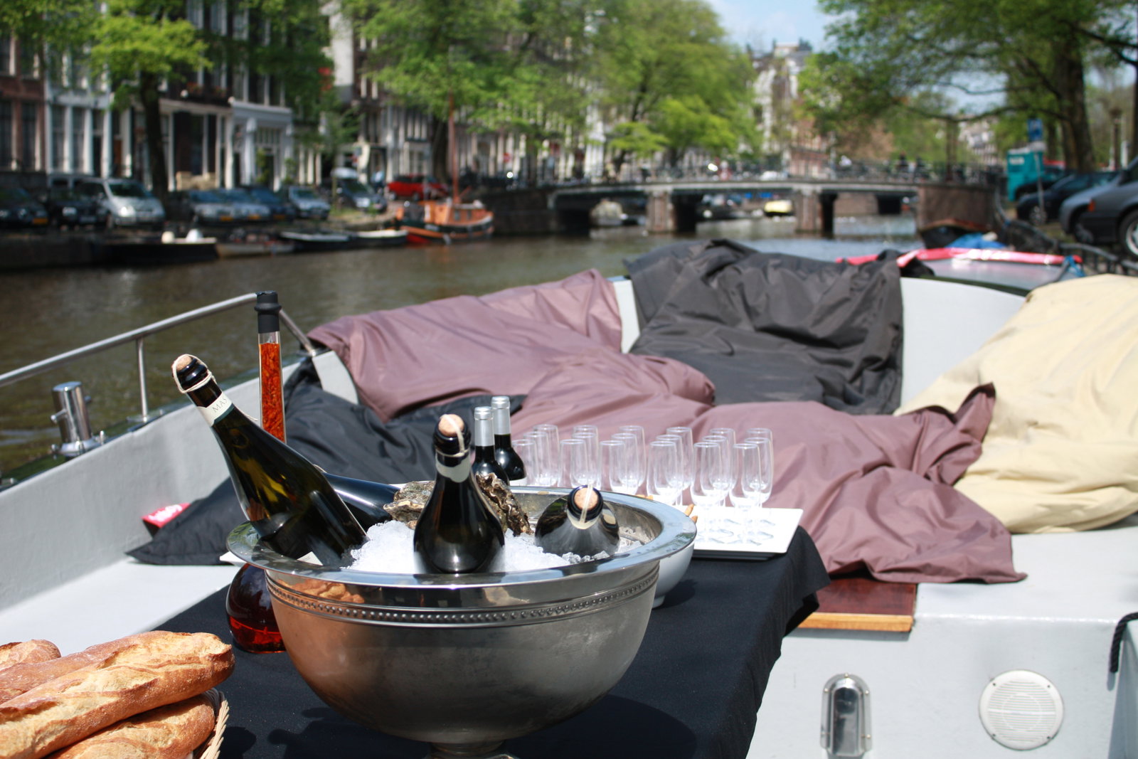 What is the best time of year for private boat tours in Amsterdam?